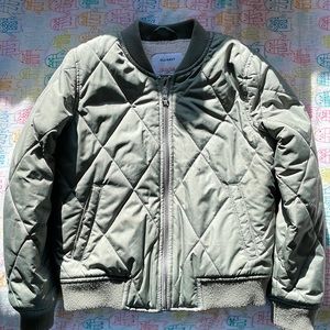 Girls Bomber Jacket. Size M (8)